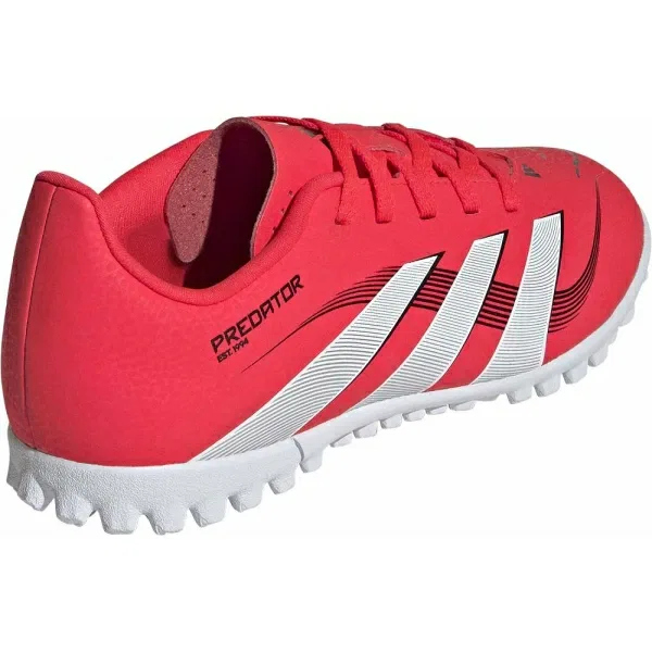 Детские футбольные бутсы Adidas Predator Club TF, красный, размер 21.5cm - 34 RU — фото 2