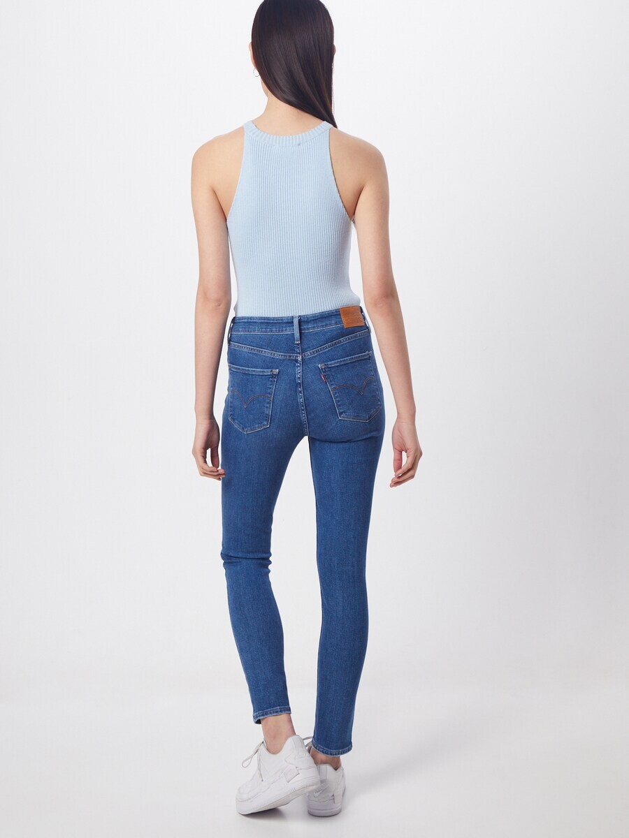 Джинсы скинни LEVI'S  Skinny Jeans 721, синий деним — фото 4