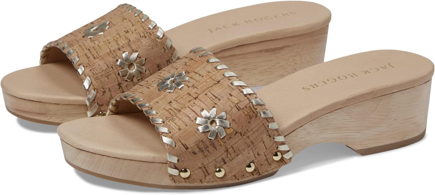 

Босоножки Breakers Clog Sandal Jack Rogers, цвет Cork/Gold
