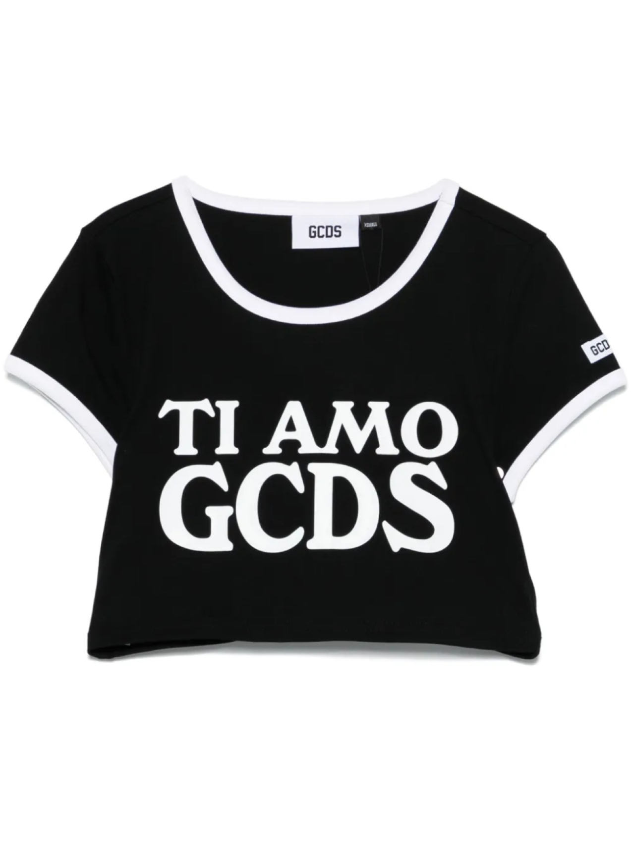 

GCDS футболка с принтом Ti Amo GCDS, черный