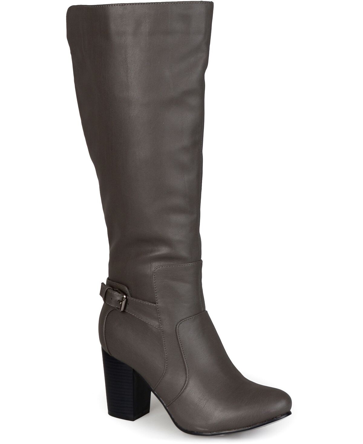 

Женские широкие ботинки Carver до икры Journee Collection, серый