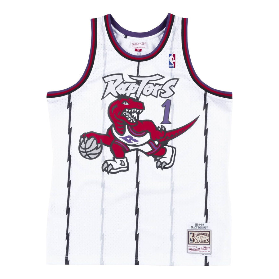 

Джерси Mitchell & Ness NBA Swingman Jersey Toronto Raptors 1998-99 Tracy McGrady 'White', белый