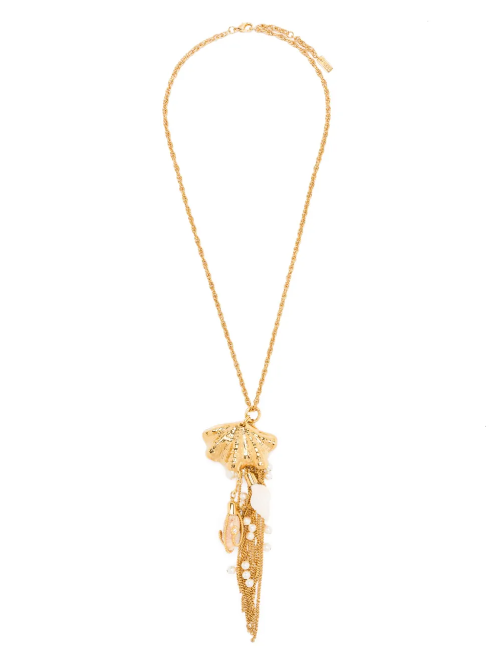 

Ожерелье с подвеской из ракушек CHLOÉ, золотой