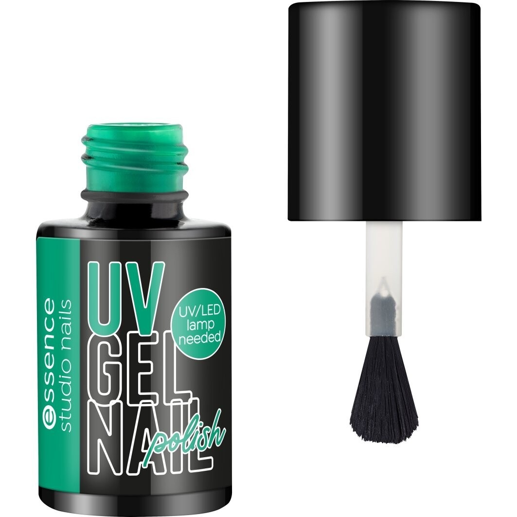

Лак для ногтей studio nails uv gel nail Essence, evergreen, объем 5 мл