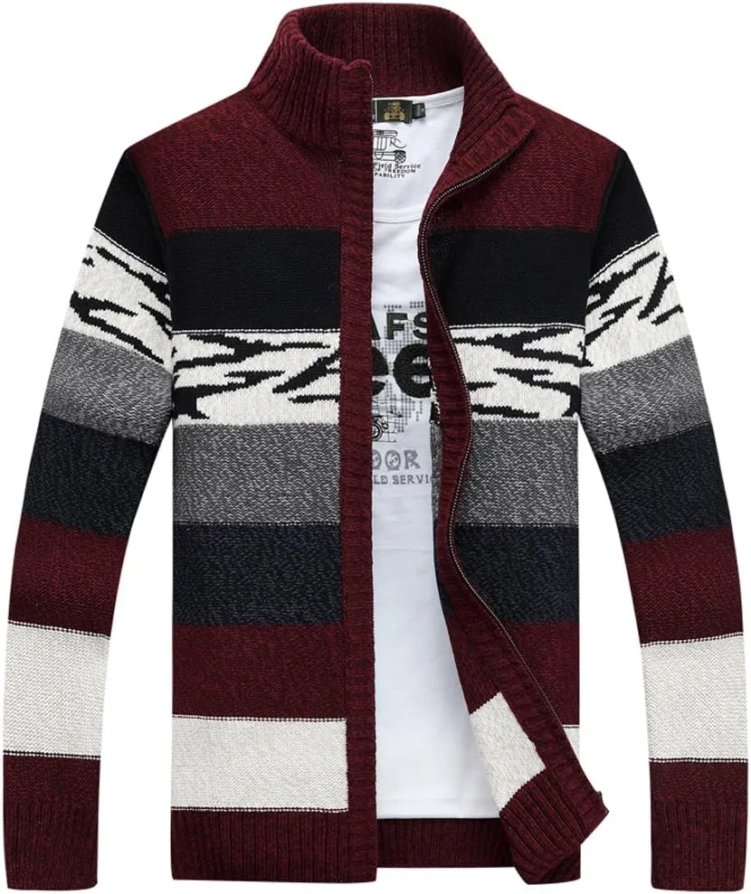 

Кардиган Kedera мужской с длинным рукавом и цветными блоками