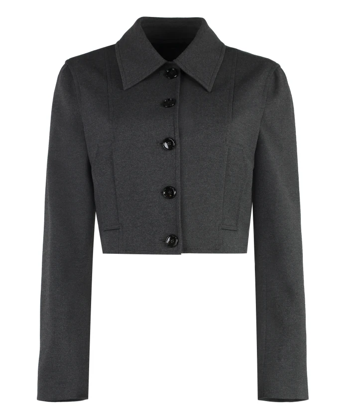 

Однобортный жакет Doccia Pinko, серый