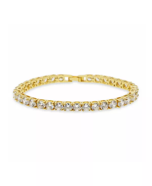 

Теннисный браслет Simona Ben Oni, gold