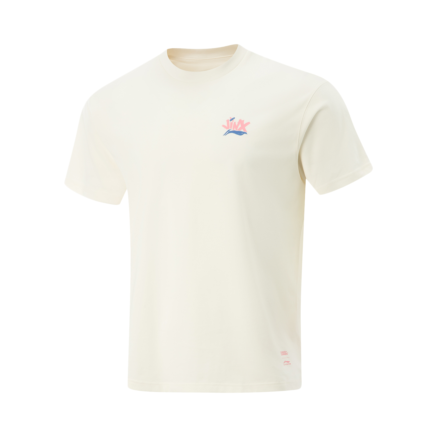 

LINING Футболка League of Legends Sports Life Collection мужская ecru, Бежевый, LINING Футболка League of Legends Sports Life Collection мужская ecru
