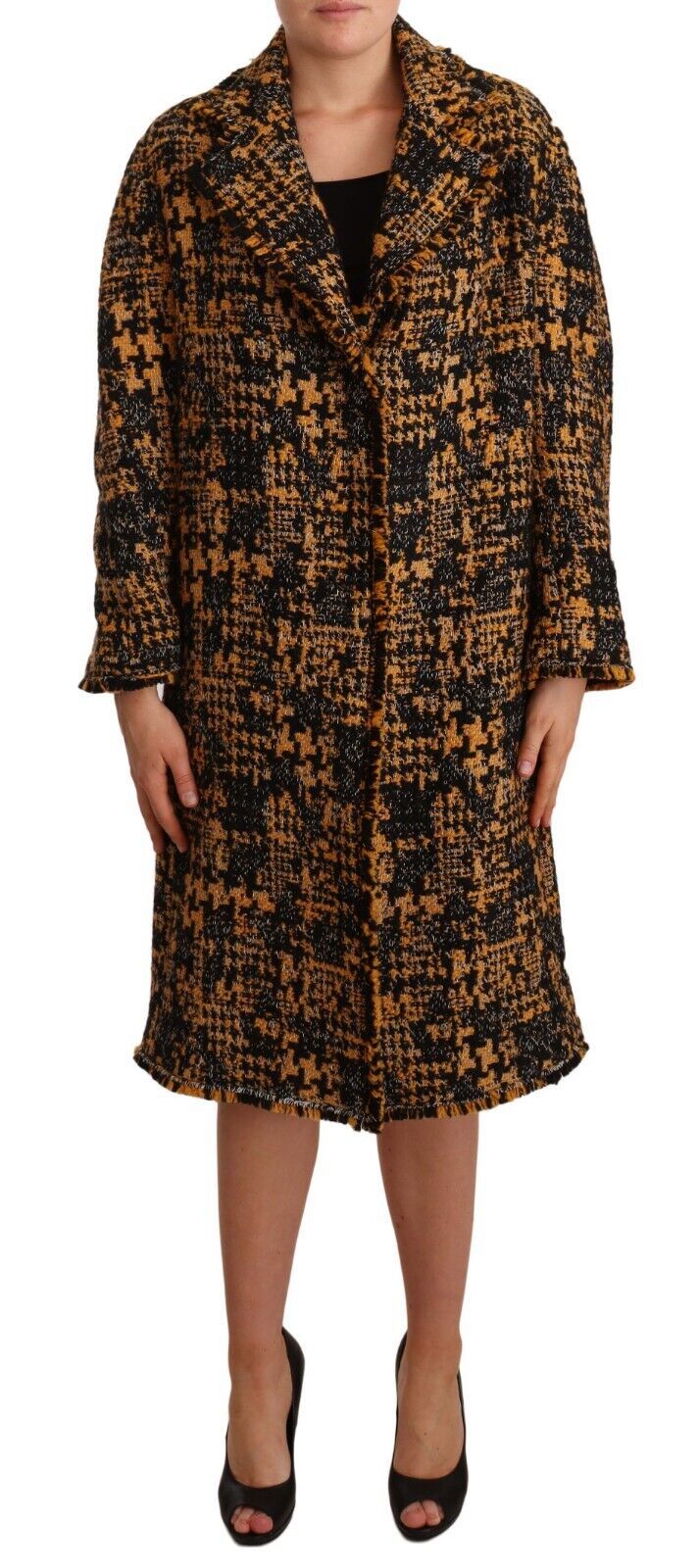 

Длинный кардиган с разноцветными лацканами Dolce & Gabbana