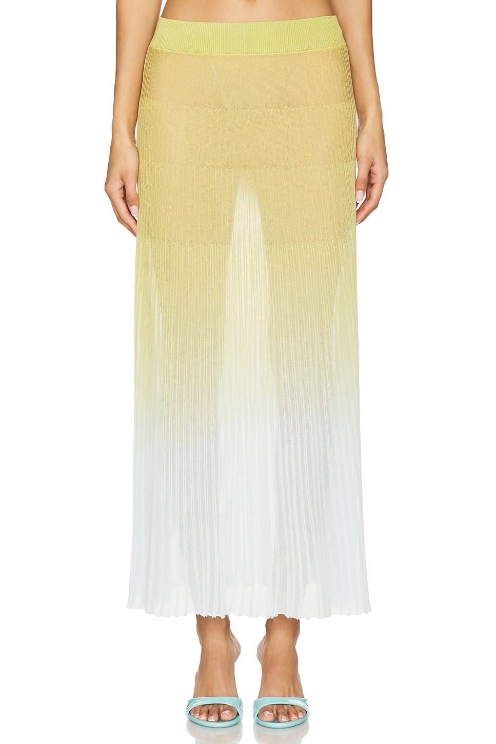 

Юбка Theresa от Solid & Striped, sky & chartreuse