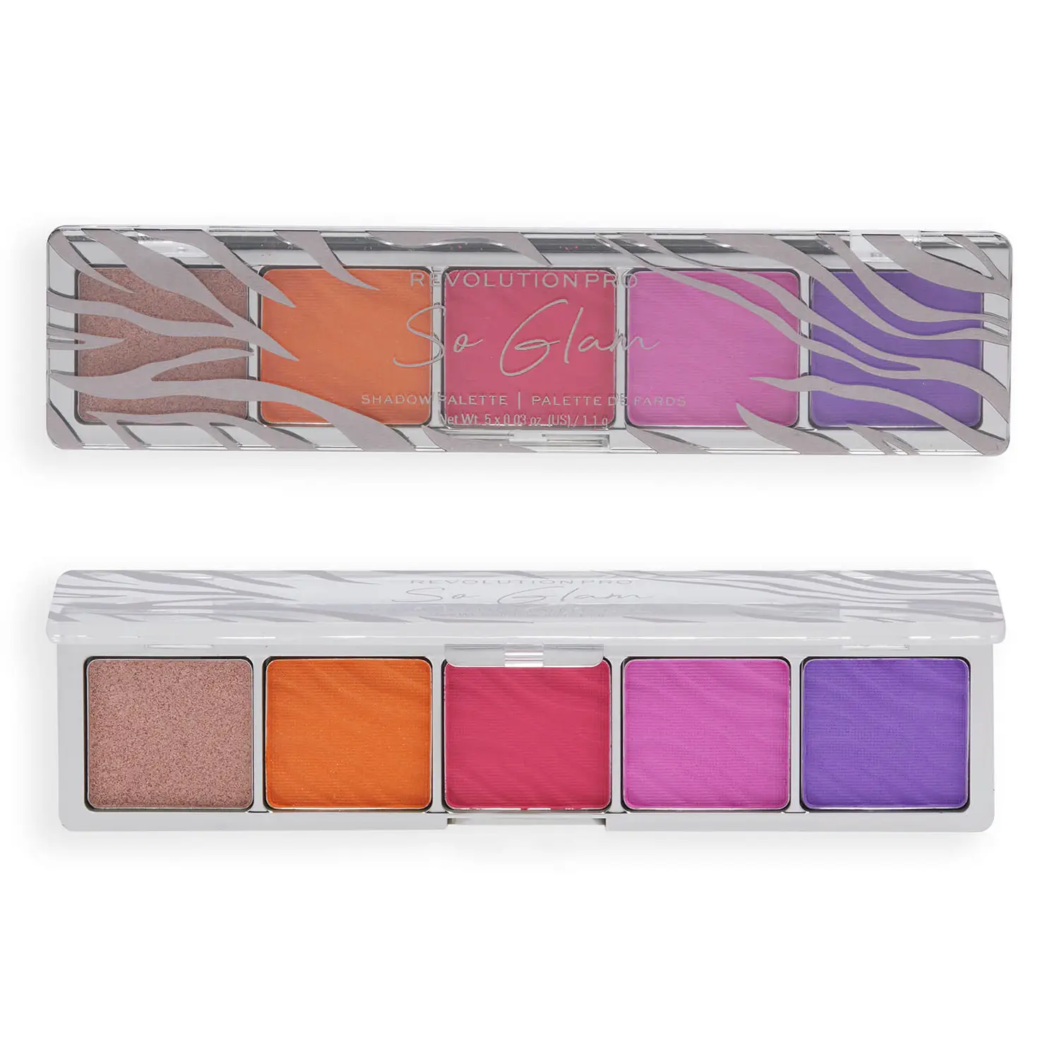 

Палетка Revolution Pro Glam Palette Smokey Zebra