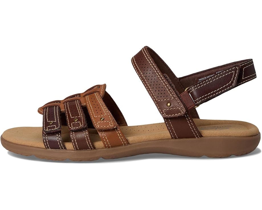 Сандалии Clarks Elizabelle Kay, цвет Brown Multi Leather — фото 4
