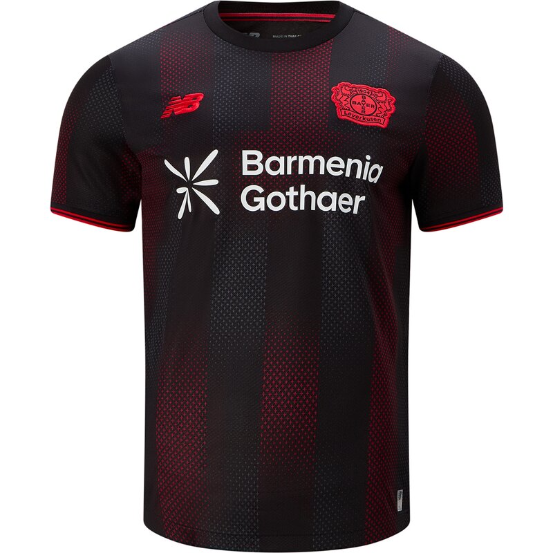 

Домашняя футболка Bayer 04 с коротким рукавом 25/26 New Balance, цвет home (mt230541hme)