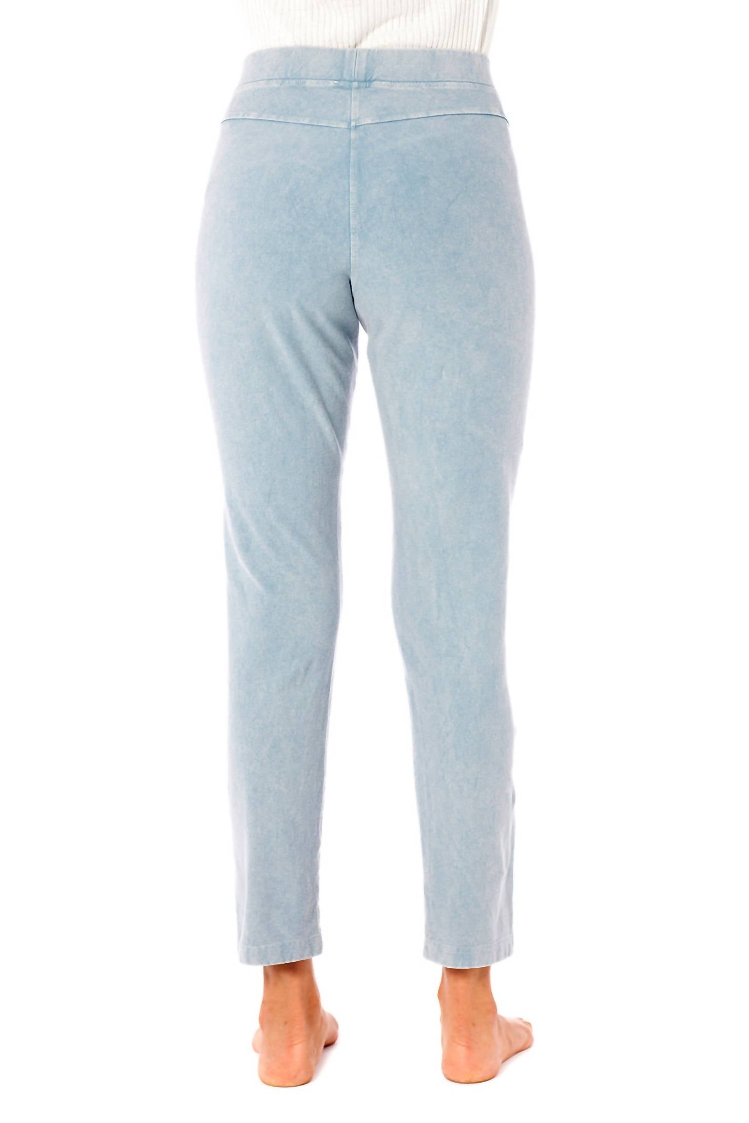 

Леггинсы с высокой талией из денима ANGEL, цвет denim