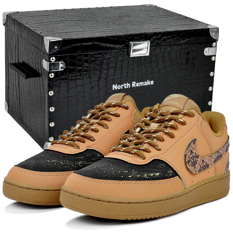 

Court Vision устойчивые к истиранию низкие скейтерские кроссовки unisex Nike, Autumn Forest-Gift Box 4