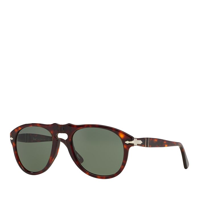 

Солнцезащитные очки Persol Pilot, 54 мм, белый