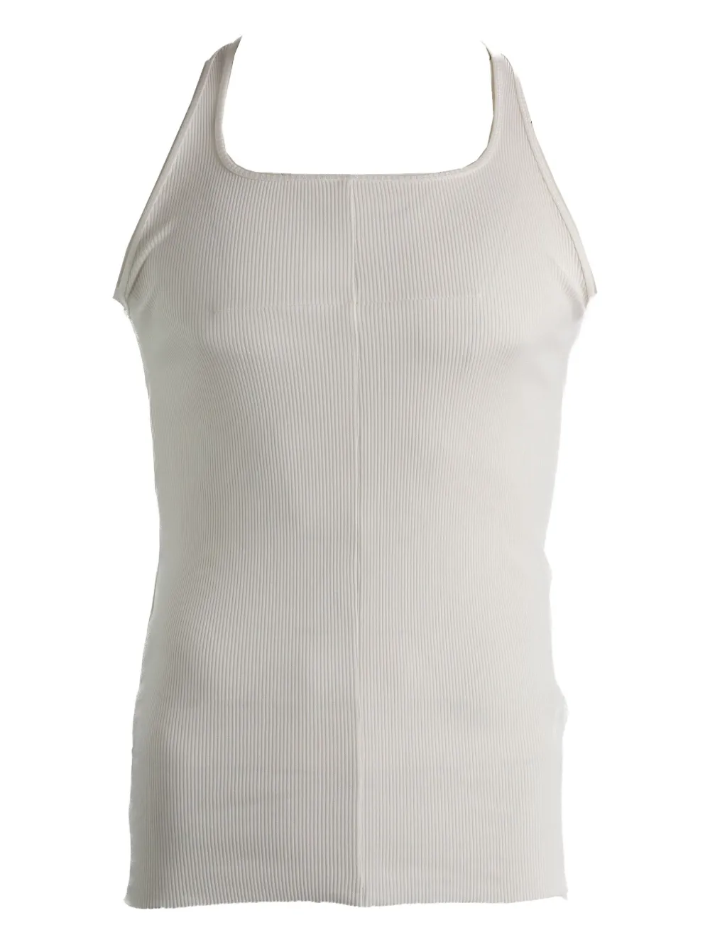 

Рифленый топ Matières Fécales, белый