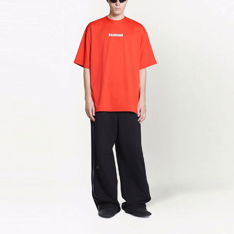 Футболка мужская Balenciaga, красный — фото 3