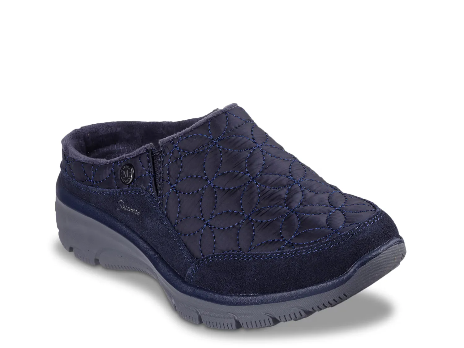 

Кроссовки x Martha Stewart Easy Going Puffer Road Mule Skechers, темно-синий