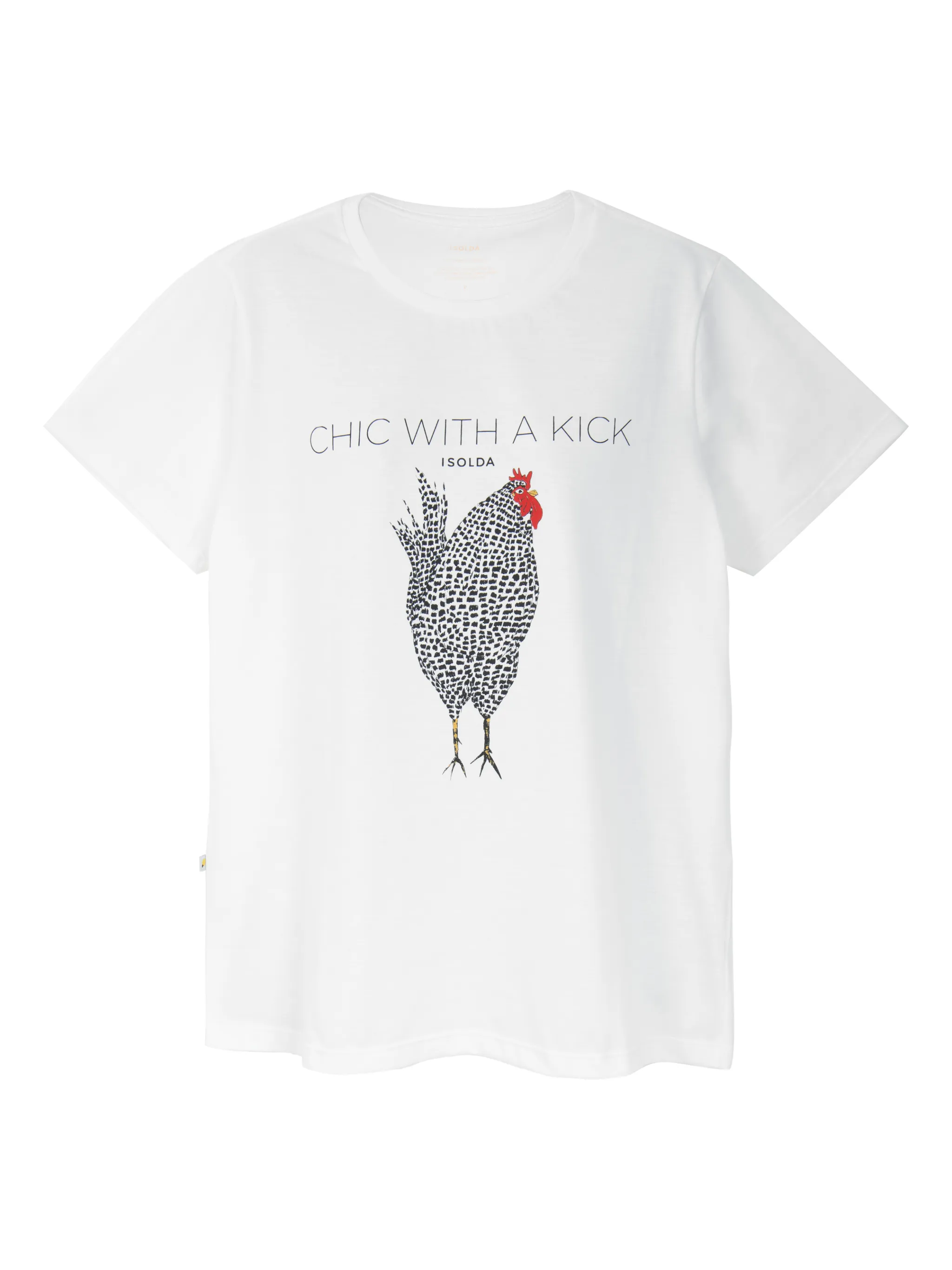 

Футболка с графичным принтом Isolda, белый