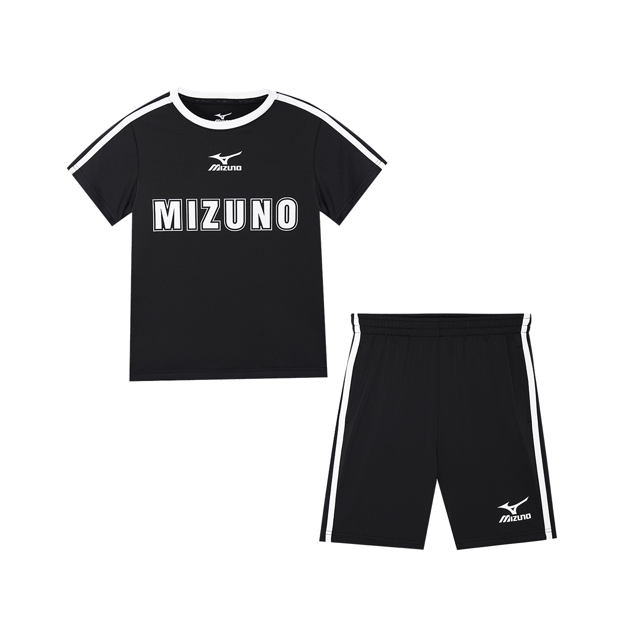 Детский спортивный костюм Mizuno (черный) — фото 3
