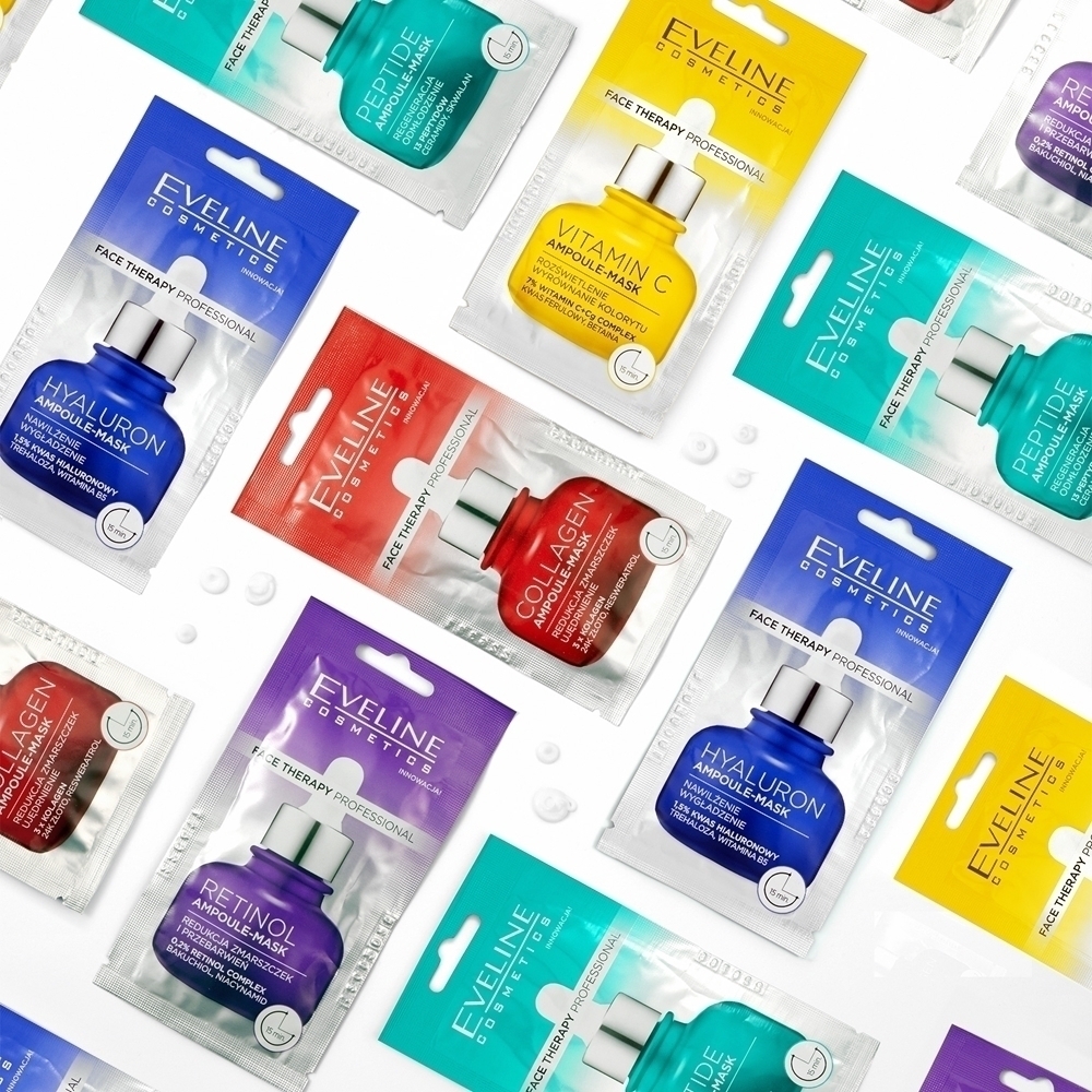 Маска для лица Eveline Cosmetics — С ретинолом для лица против первых признаков старения кожи, 8 мл — фото 2
