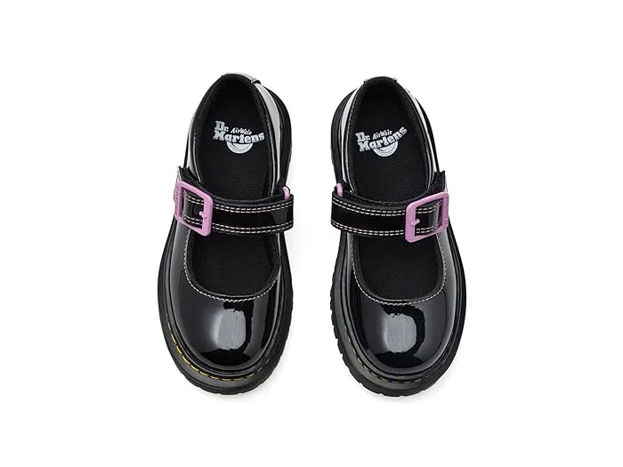 Туфли Mary Jane с блестящим сердцем Mary Jane Bex J Dr. Martens Kid's Collection, Black — фото 3