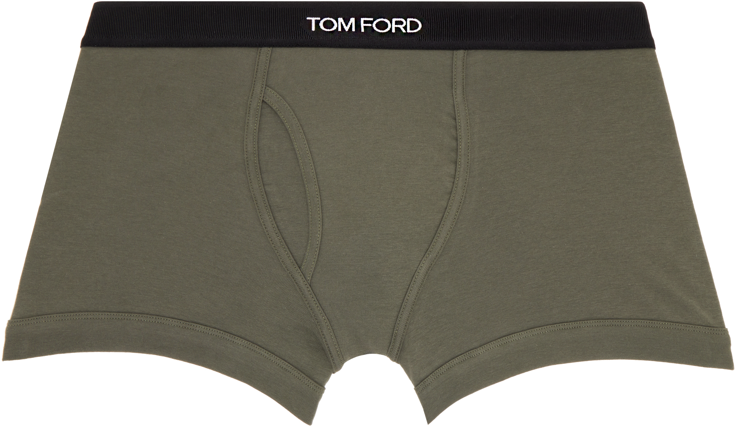 

TO FORD Хаки Хлопковые трусы-боксеры армейские зеленые TOM FORD