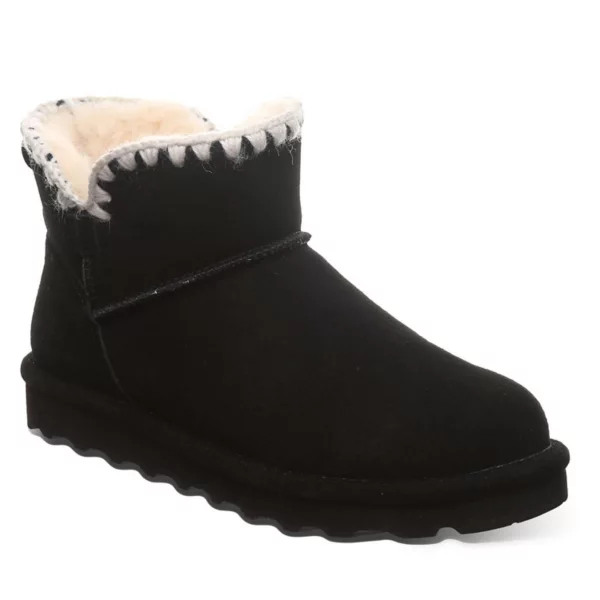 Женские ботильоны Yvonne с кружевной отделкой Bearpaw, черный