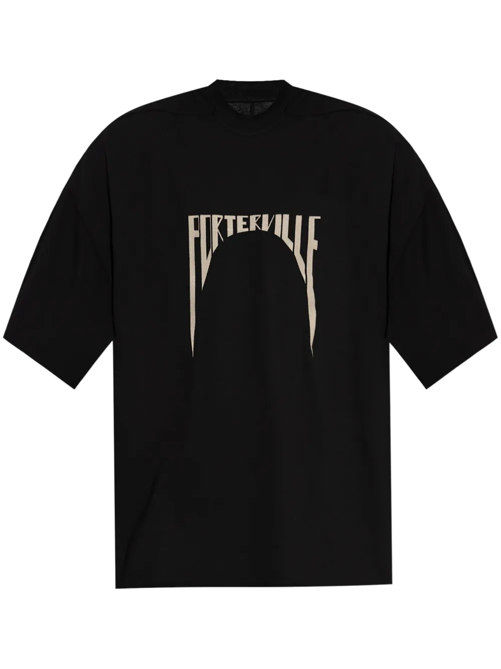 

Футболка с графичным принтом Rick Owens, черный