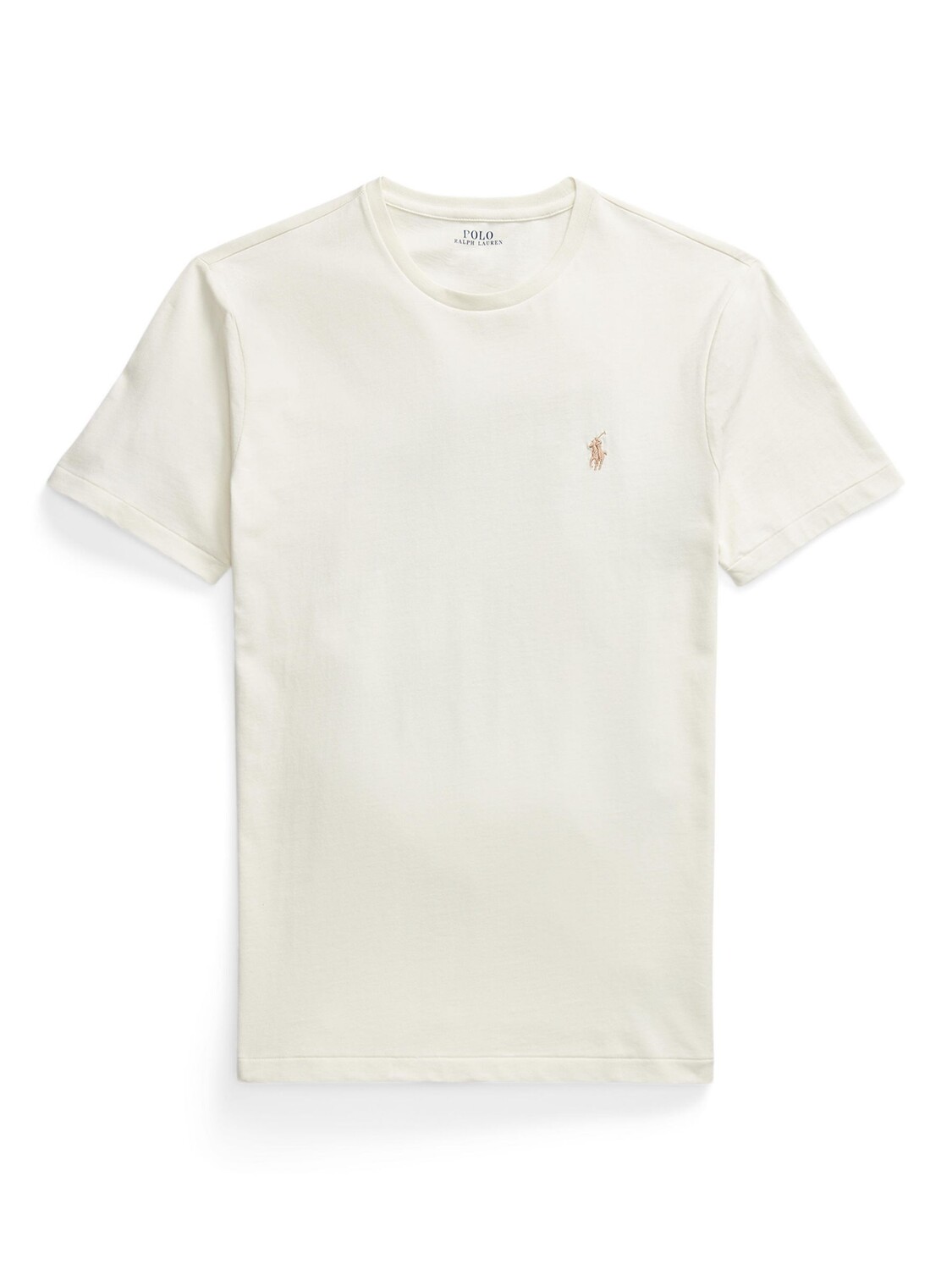 

Футболка Polo Custom Slim Fit Ralph Lauren, крем