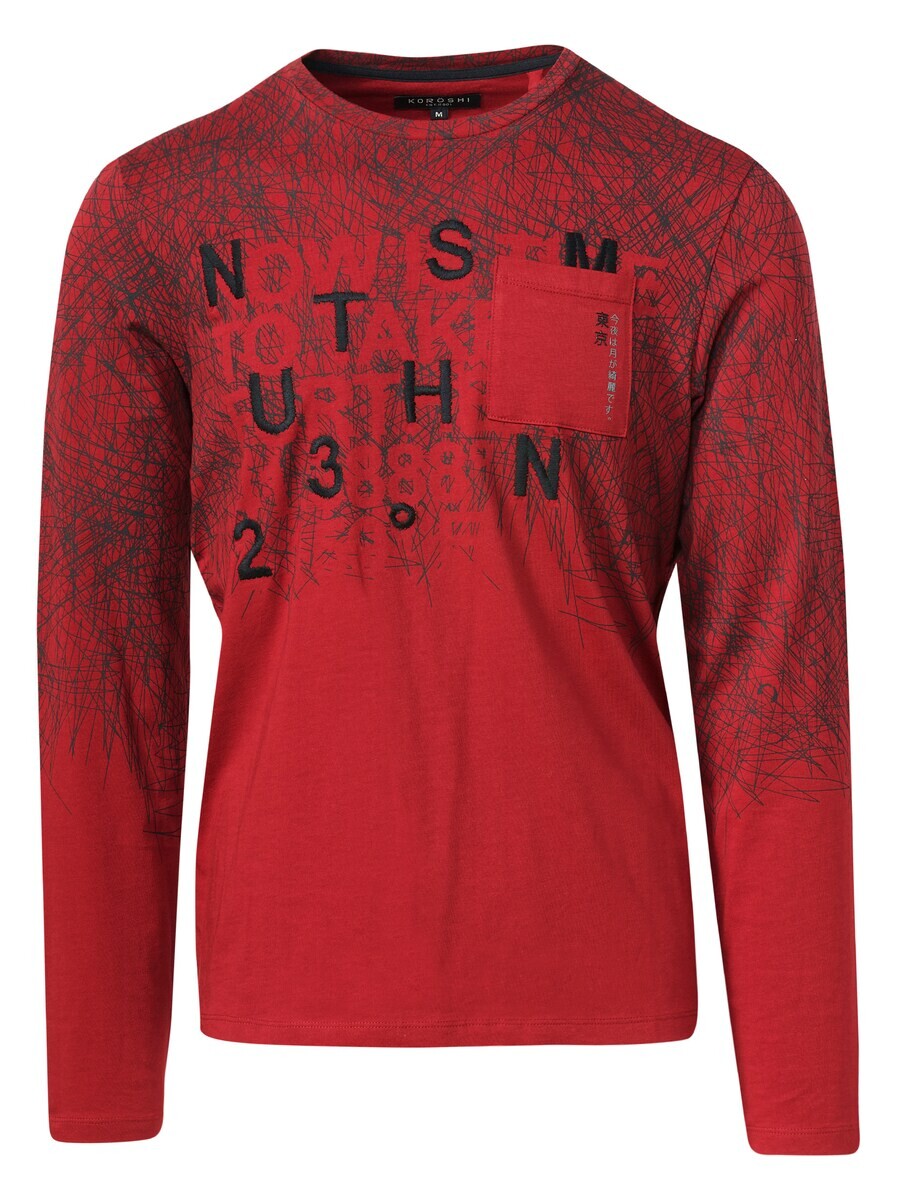 

Лонгслив KOROSHI Shirt, красный