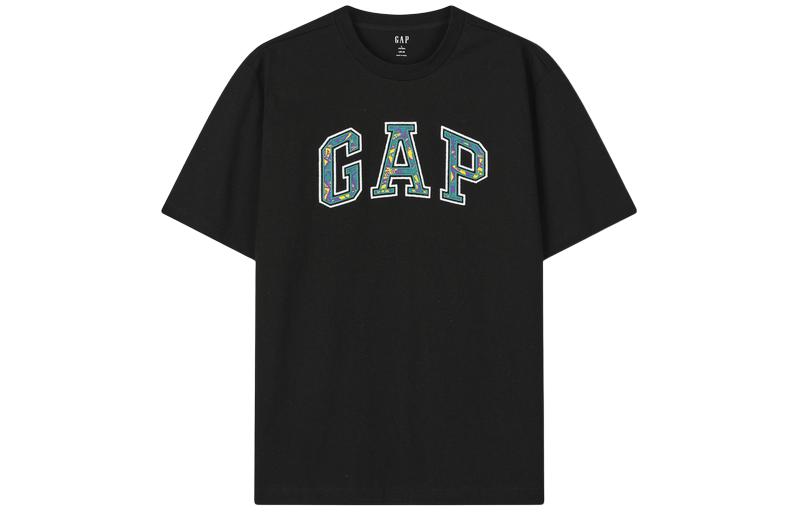 

Футболка унисекс GAP, серый/белый