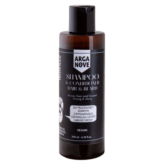 

Шампунь 2в1 для волос и бороды для мужчин Arganove