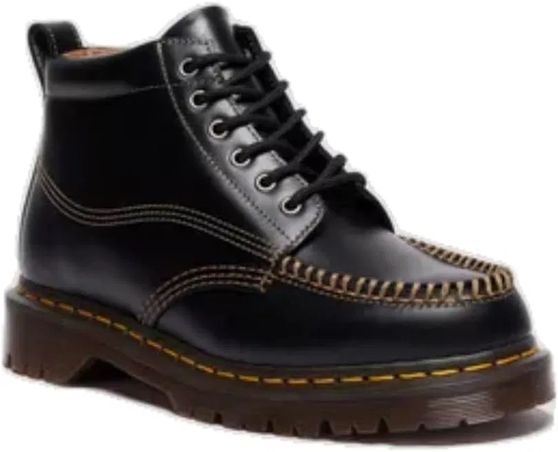 Ботинки Dr Martens Lowell Chukka с 6 люверсами, черные, размер 40 EU