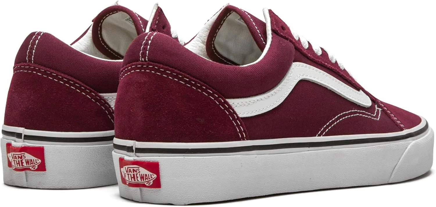Кроссовки Vans Unisex Era 59 Low-Top Trainers, бордовые — фото 3