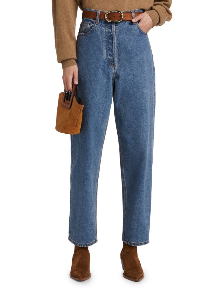 

Укороченные джинсы Crawford Denim Ronny Kobo, цвет Light Wash Blue