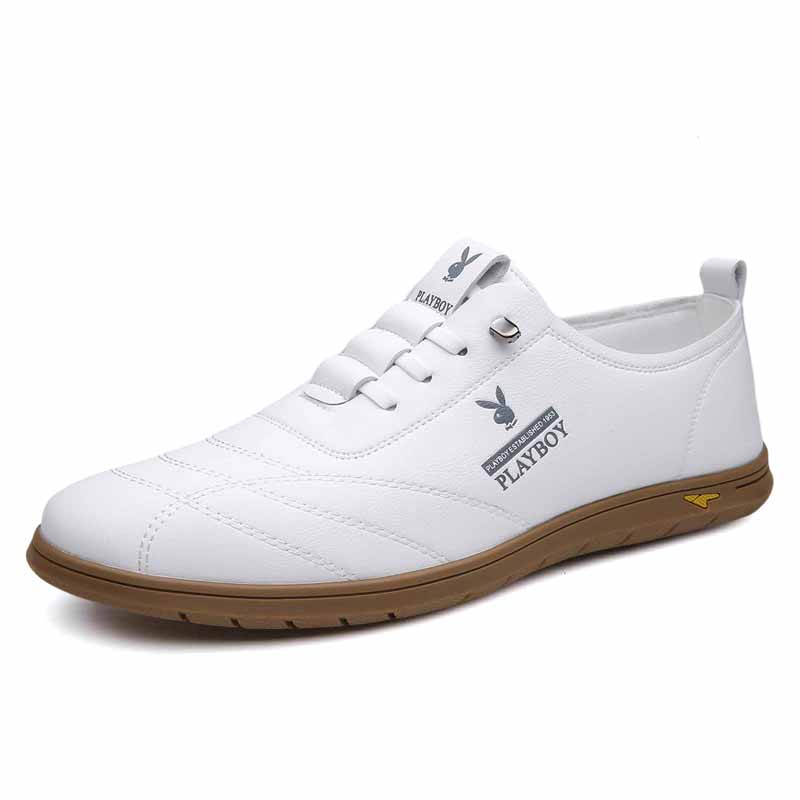 

Низкие повседневные туфли мужские Playboy, 9173 White