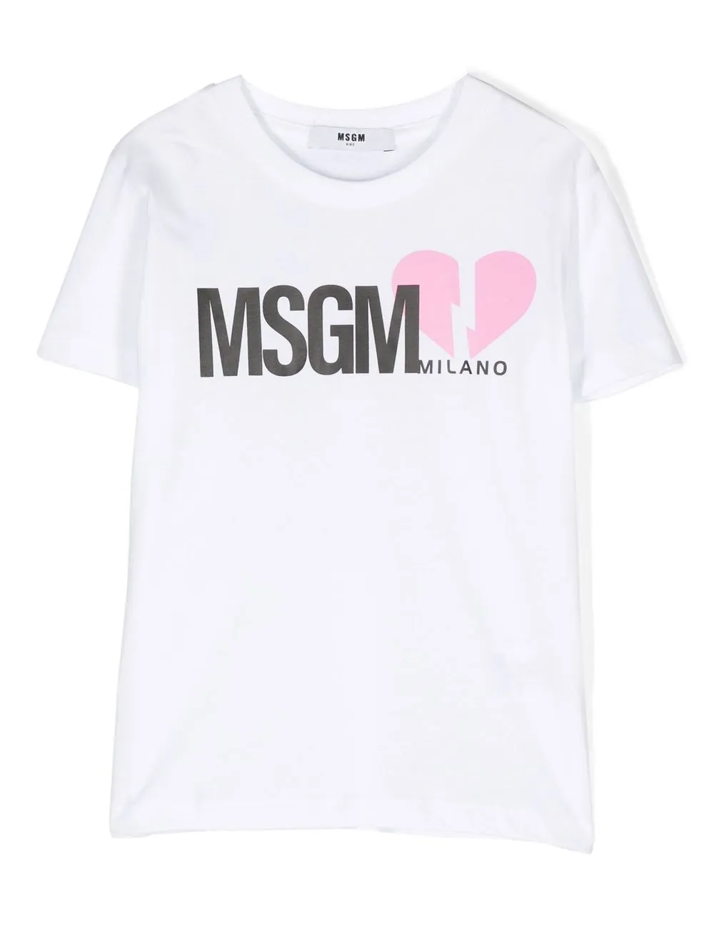 

Футболка с логотипом MSGM Kids, белый