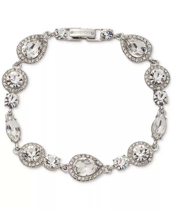 

Браслет Halo Flex с ореолом из смешанных кристаллов Givenchy, silver