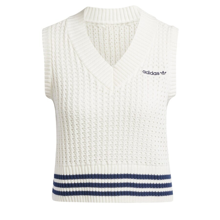 

Тонкий вязаный свитер ADIDAS ORIGINALS Sweater, белый