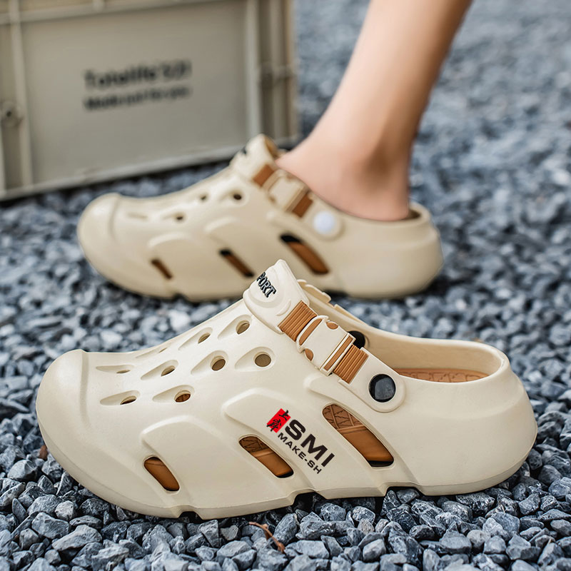 CariteSport Клоги мужские бежево-коричневые, цвет Beige Brown — фото 3