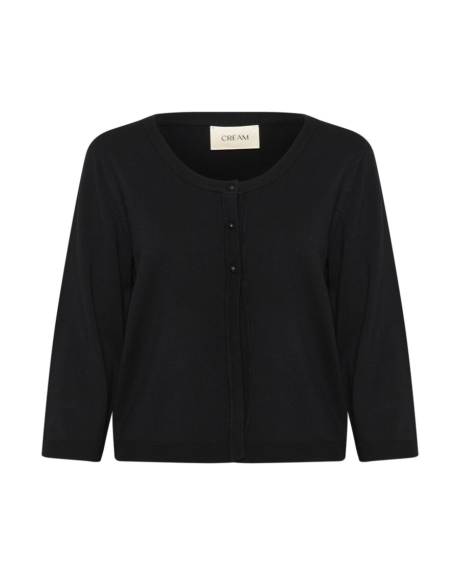 

Вязаный кардиган Cream Villea, черный