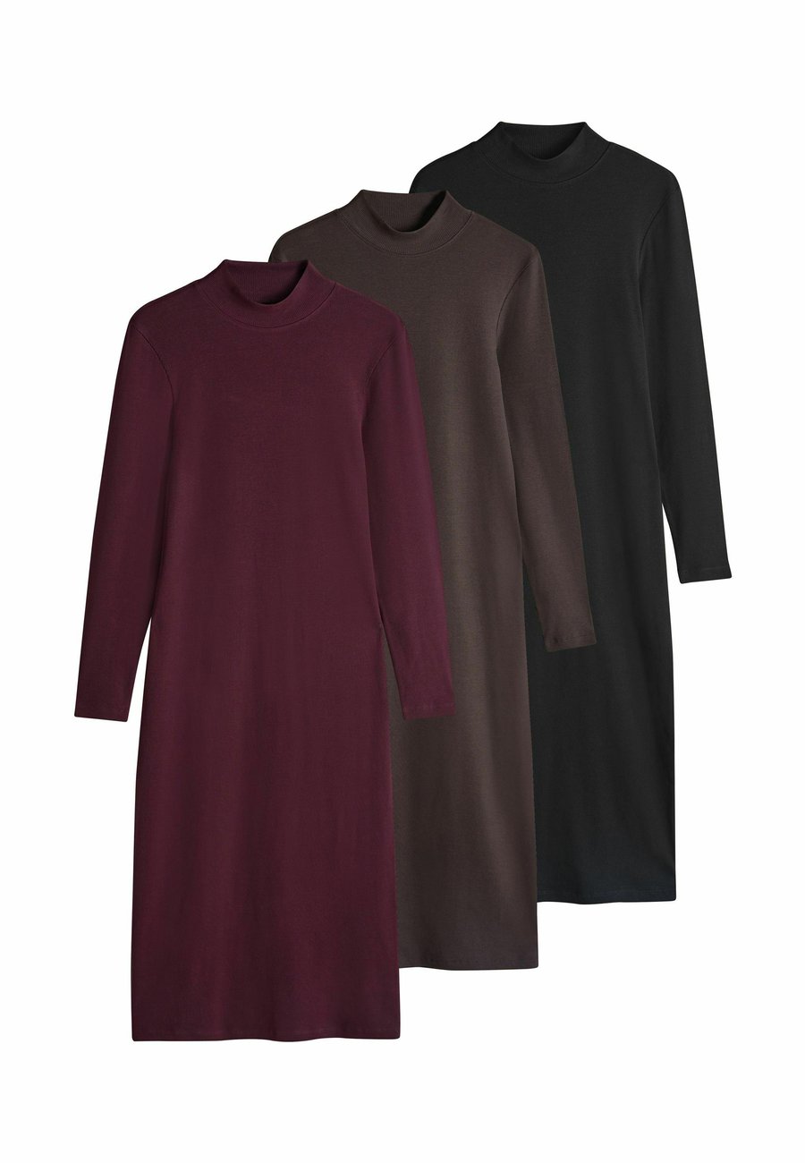 

Платье THE SET 3 PACK ROLL NECK , Multi/Black