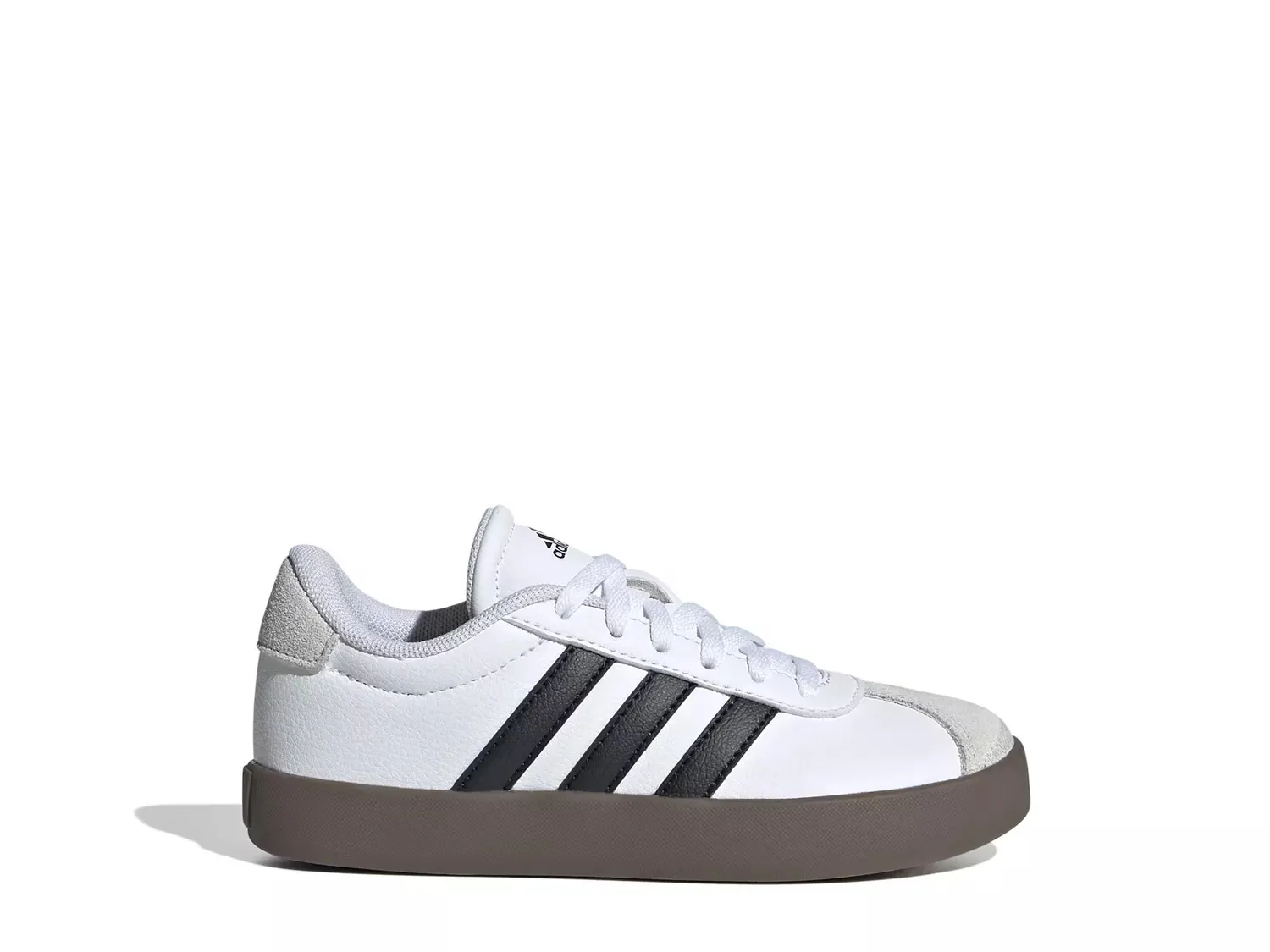 Кроссовки VL Court - детские Adidas, White/Black — фото 3