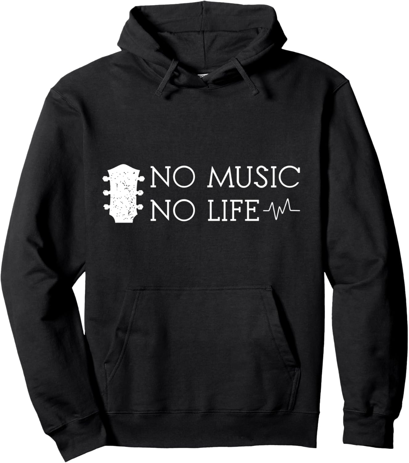 

Винтажная толстовка в стиле гранж «Нет музыки, нет жизни». Подарок для любителя музыки Vintage Grunge Music Lover Gift Tee Shirts, черный
