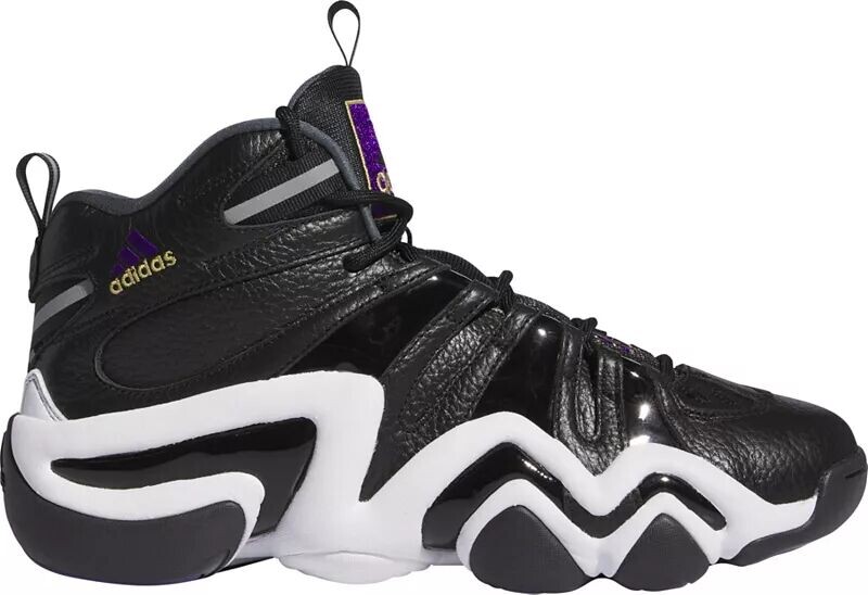 

Кроссовки Adidas Crazy 8 Basketball, черный/белый/фиолетовый