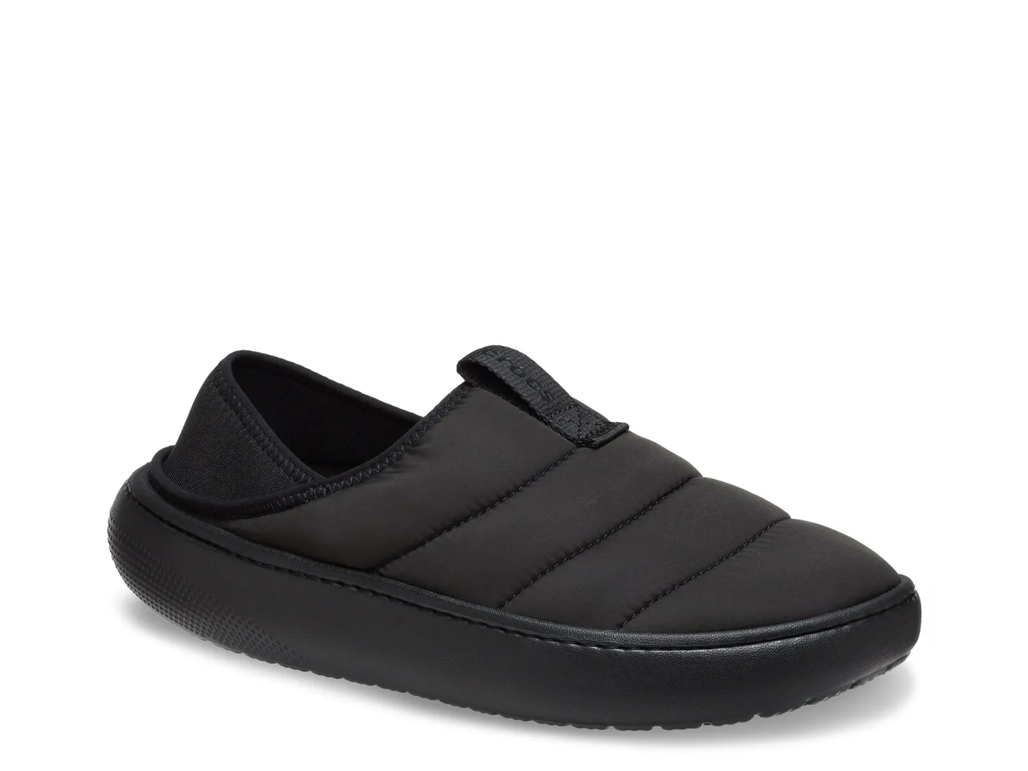 

Слипоны Classic Puff Moc Slip-On Crocs, черный