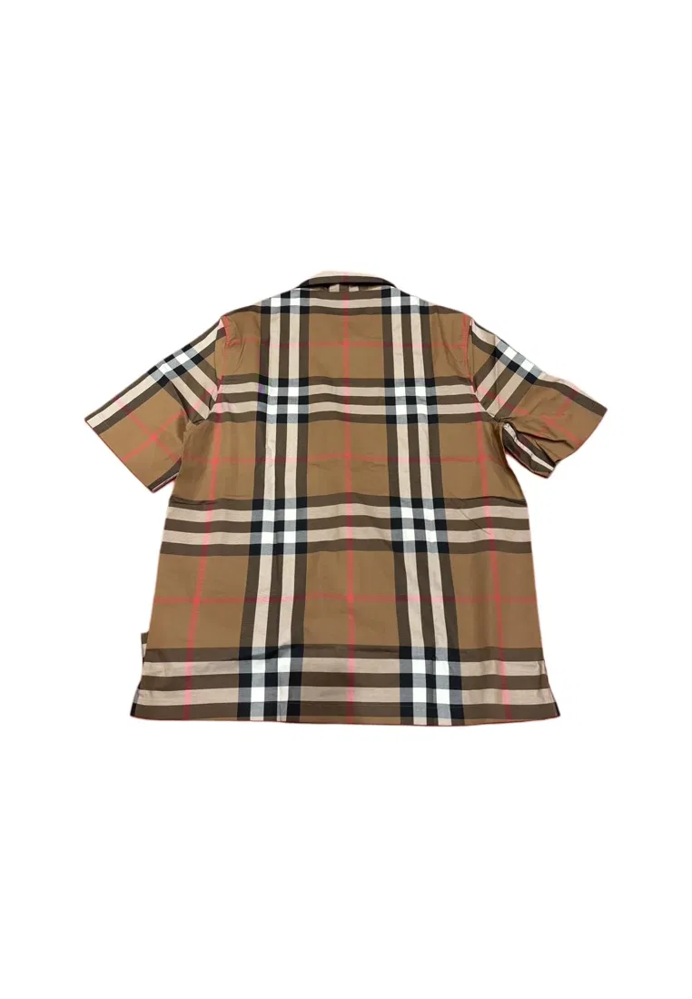 Футболка мужская Burberry с коротким рукавом, хаки — фото 3