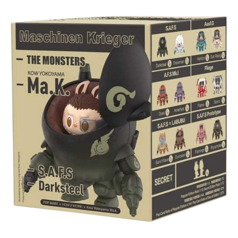 

Лабубу Pop Mart x Kow Yokoyama MA.K.The Monsters Labubu Sealed Case (1 Blind Box)